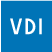 VDI Logo PPB elektronische Medien echt blau 18 mm VDI Logo PPB elektronische Medien echt blau 18 mm